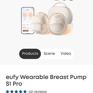 Wearable Breast Pump S1 Pro - Cream